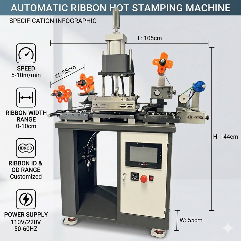Ribbon roll hot stamping machine, Continuous ribbon rolling gilding hot stamping machine , roll to roll hot foil stamping machine