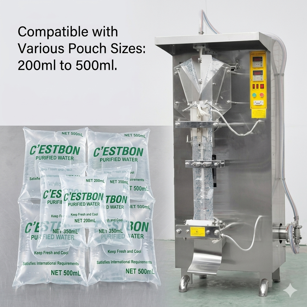 Automatic milk pouch packing machine, sachet water liquid filling machine, pouch packing machine
