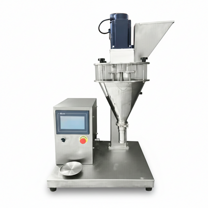 SDF-500 semi automatic small powder filling machine for medicated powder milk powder coffee powder flour protein powder