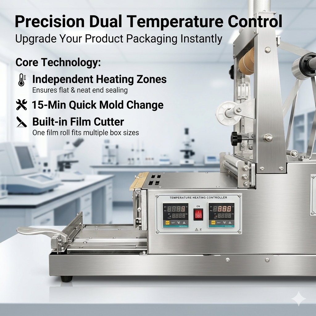 CW-88 Semi automatic cellophane wrapping machine