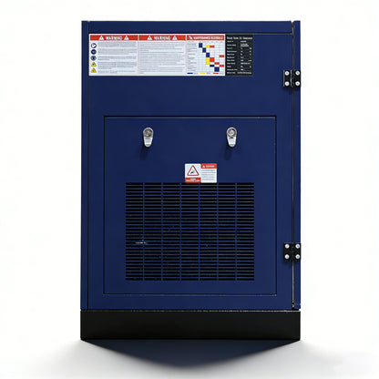 20HP Rotary Screw Air Compressor, 74CFM, 125PSI, 208-230V 3PHASE 60HZ, Fixed Speed Compressor, Industrial-Grade, Heavy Duty Air Compressed System