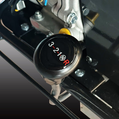 1100 lbs Loading Capacity Track Barrow with Hydraulic Assist, Gas Powered, Briggs XR1450,306cc 10HP, 3F+1R Gearbox