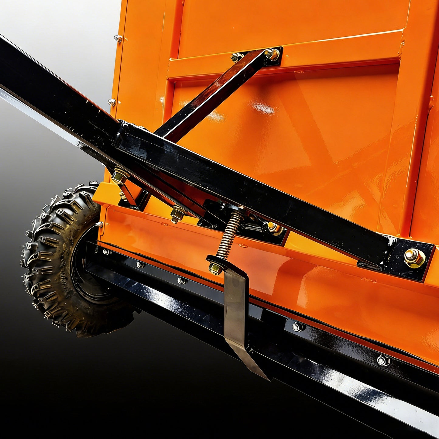 71Gal Sand spreader, Towable Gravel Spreader, ATV and UTV