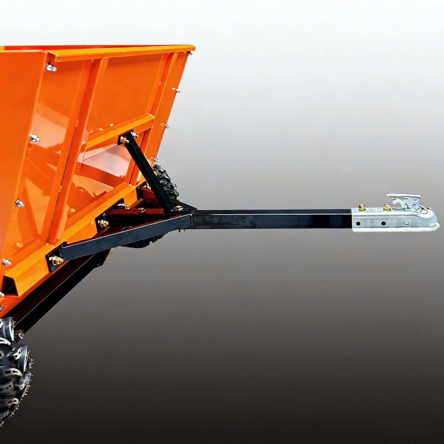 71Gal Sand spreader, Towable Gravel Spreader, ATV and UTV