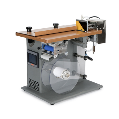 Desktop Semi-Auto Flat Surface Labeling Machine for Small Business | Versatile Box & Package Labeler