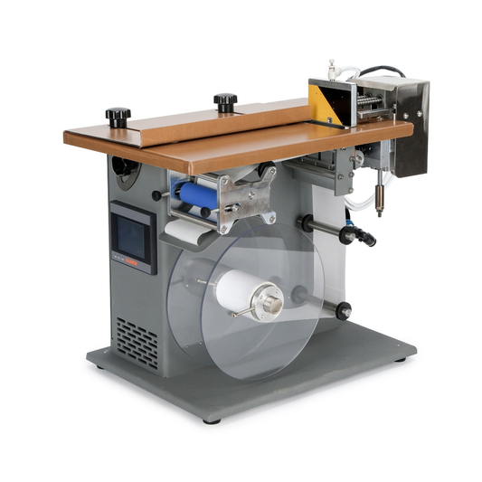 Desktop Semi-Auto Flat Surface Labeling Machine for Small Business | Versatile Box & Package Labeler