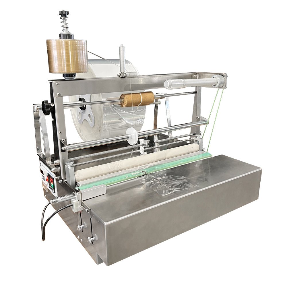 ACW - 88AT Semi - automatic Perfume Box Over Wrapping Machine with tear tape part