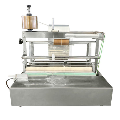 ACW - 88AT Semi - automatic Perfume Box Over Wrapping Machine with tear tape part