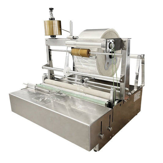 ACW - 88AT Semi - automatic Perfume Box Over Wrapping Machine with tear tape part