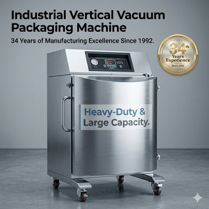 Arc shaped large capacity powder food vacuum packaging machine
