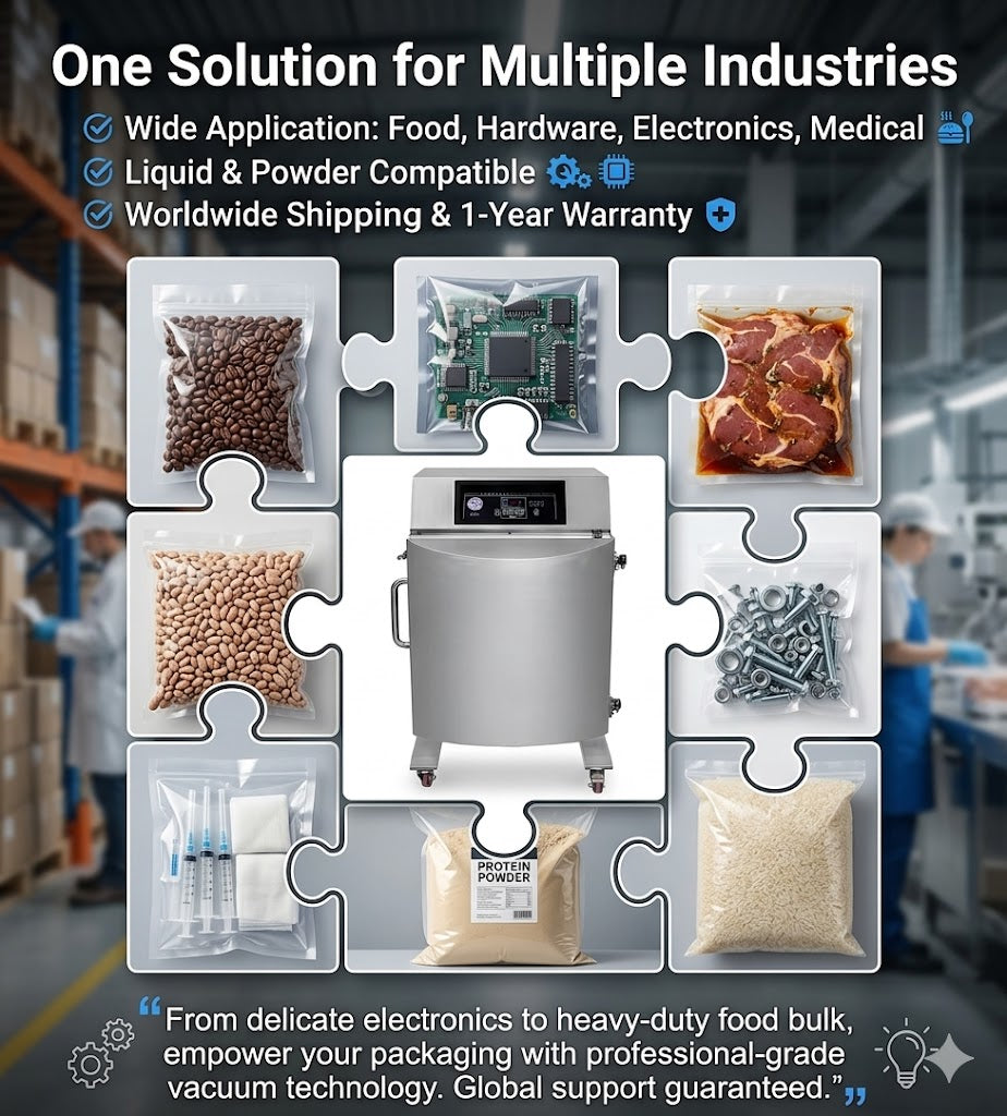 Arc shaped large capacity powder food vacuum packaging machine