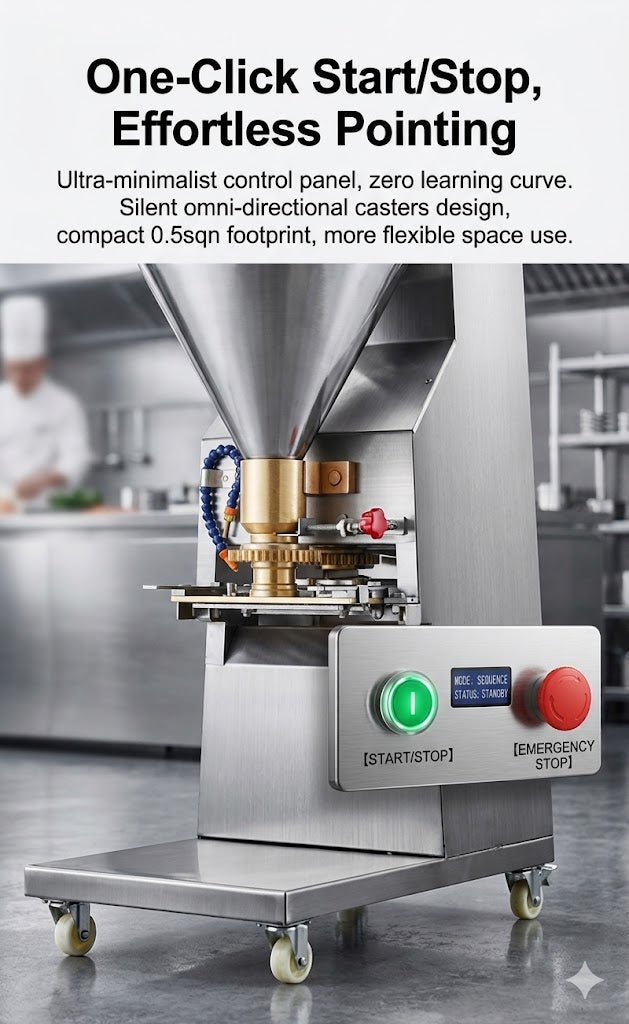 Commercial automatic meatball making machine stainless steel one-time forming
