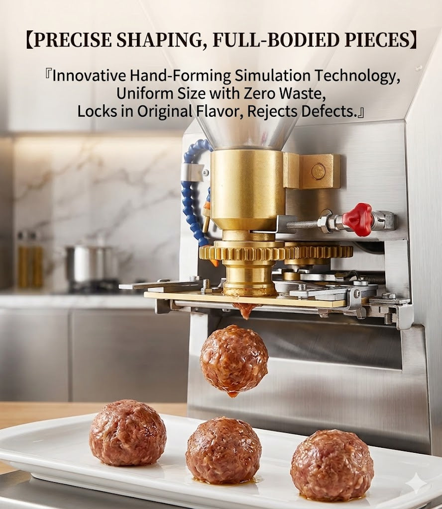 Commercial automatic meatball making machine stainless steel one-time forming