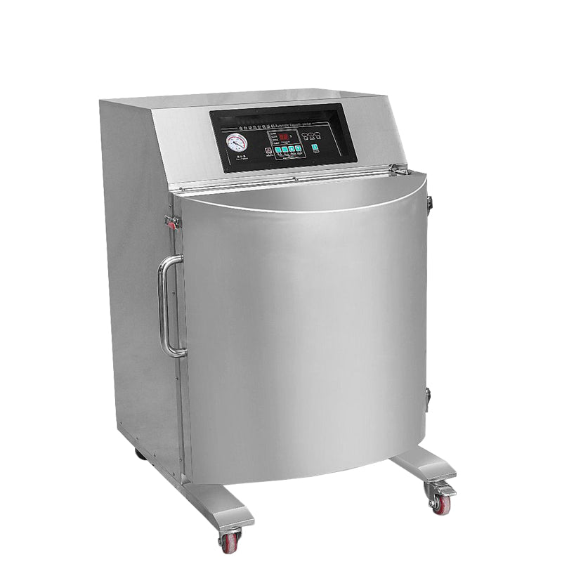 Arc shaped large capacity powder food vacuum packaging machine