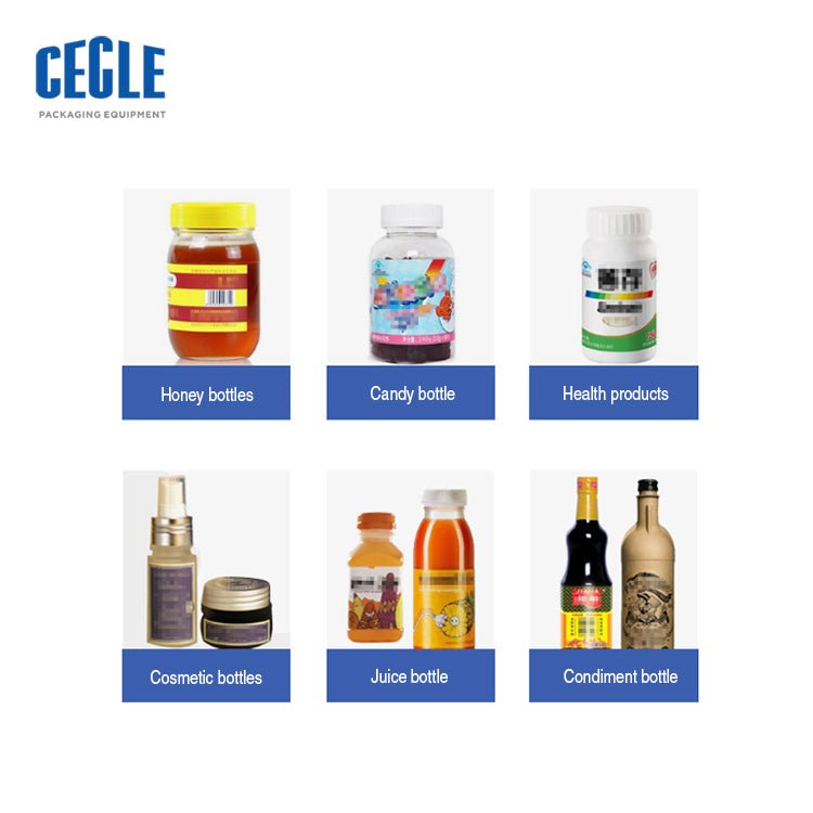 Bottle Labeling Machine, Round Bottle Labeler, Beer Cans Labeling Machine With Feeding Table, Label Applicator