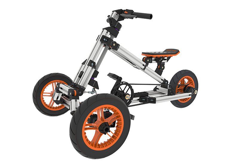 Buildable Kit 20 in 1 Kids Go Kart Set, Suitable for 1 to 8 Years Old, Two Wheel Bike, Three Wheel Bike, Most Popular L Kit (Non Electric)