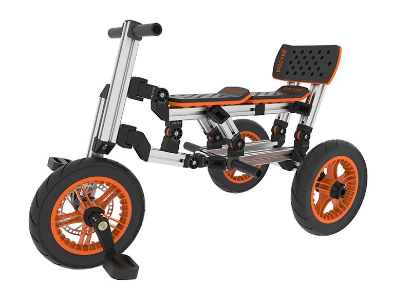 Buildable Kit 20 in 1 Kids Go Kart Set, Suitable for 1 to 8 Years Old, Two Wheel Bike, Three Wheel Bike, Most Popular L Kit (Non Electric)
