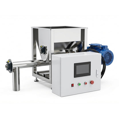 High-precision loss-in-weight screw feeder for powder dosing and industrial feeding
