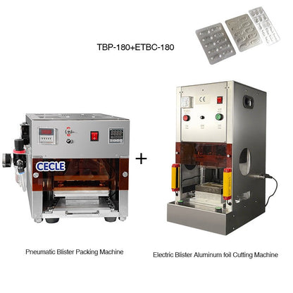 Chewing Gum Rapid Tablet Pill Pack Capsule Blister Sealing Packing Cutting Machine Price for Syringe