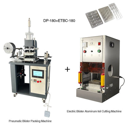 Chewing Gum Rapid Tablet Pill Pack Capsule Blister Sealing Packing Cutting Machine Price for Syringe
