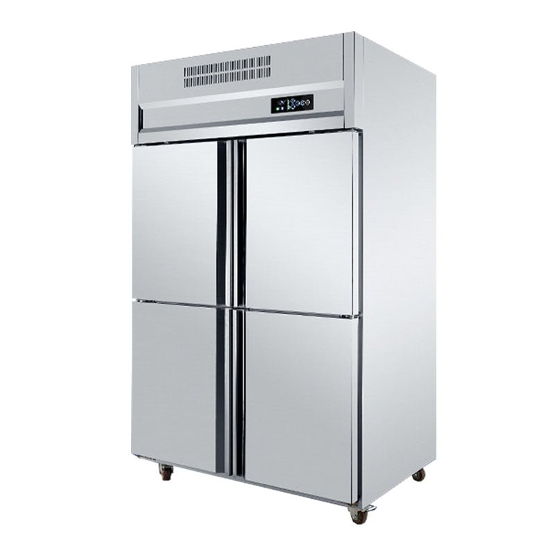 Commercial 30“W Four - door Stainless Steel Reach - In Freezer 28 cu.ft.