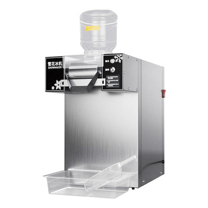 Commercial snow ice dessert machine and snowflake ice efficient production