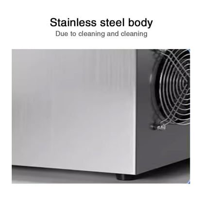 Commercial snow ice dessert machine and snowflake ice efficient production