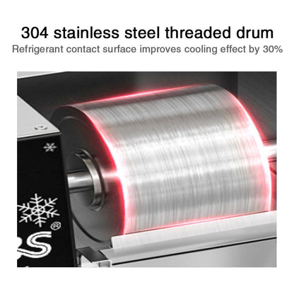 Commercial snow ice dessert machine and snowflake ice efficient production