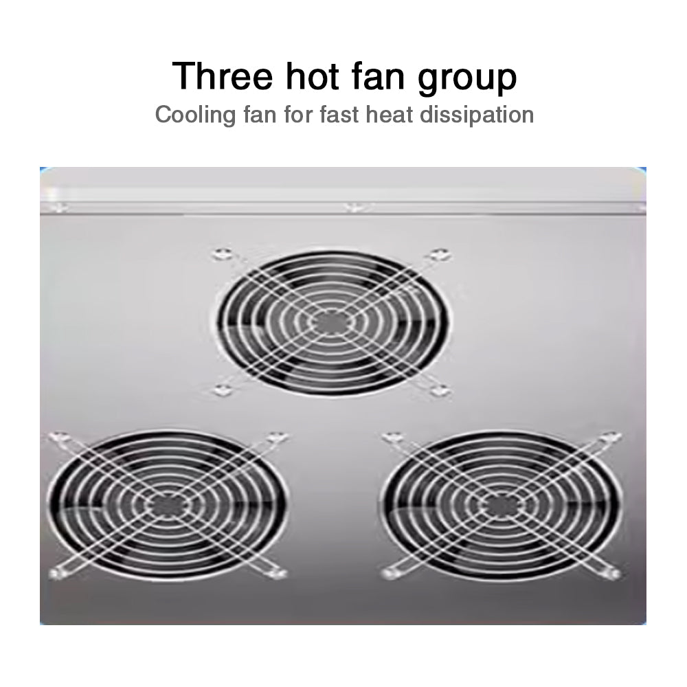 Commercial snow ice dessert machine and snowflake ice efficient production