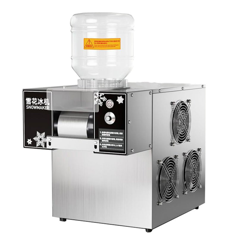 Commercial snow ice dessert machine and snowflake ice efficient production