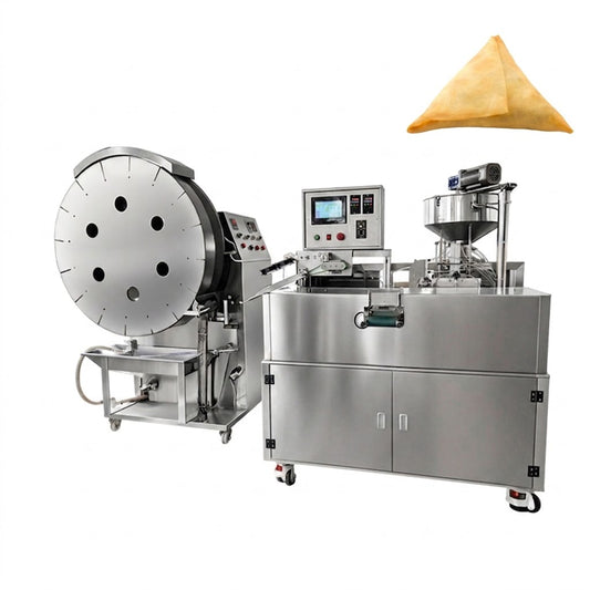 Full automatic samosa making machine samosa folding curry puff maker machine