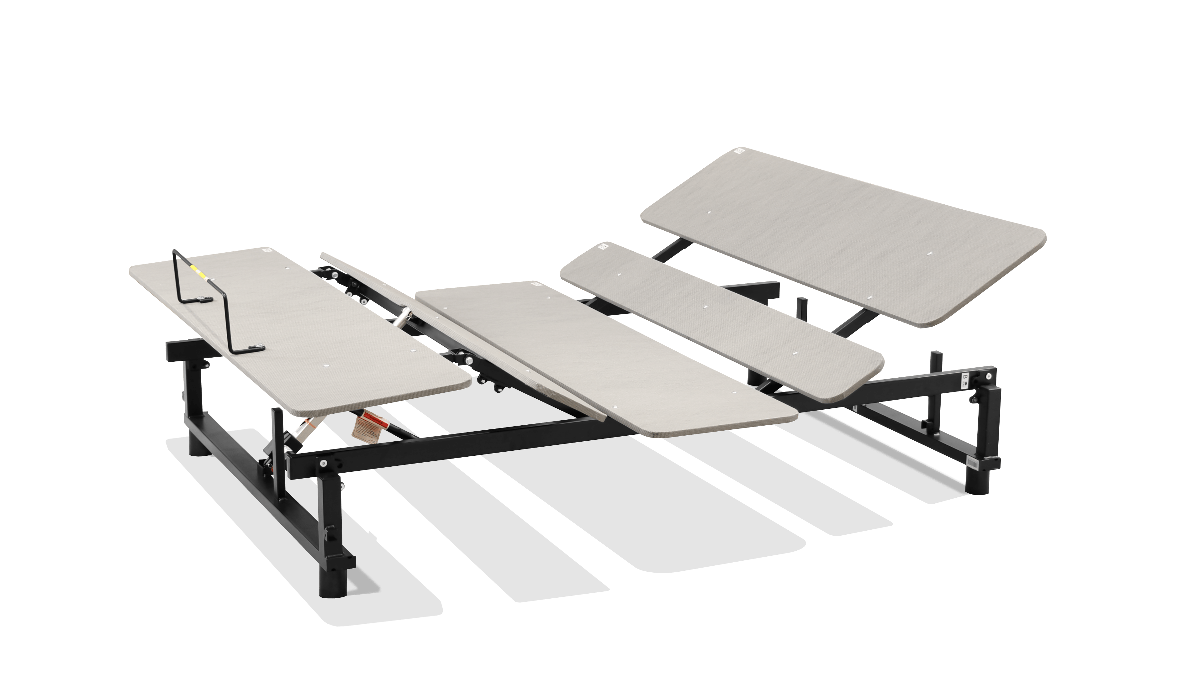 Electric Adjustable Bed Base King Size, Independent Head and Foot Incline