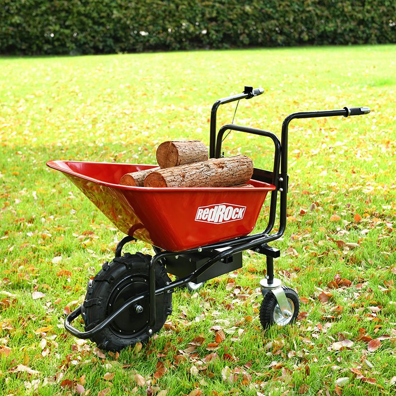 Electric wheelbarrow Electric 24v 500w Brushless Motor System, 78L garden cart