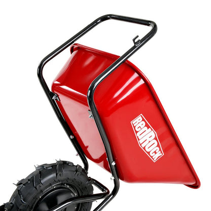 Electric wheelbarrow Electric 24v 500w Brushless Motor System, 78L garden cart