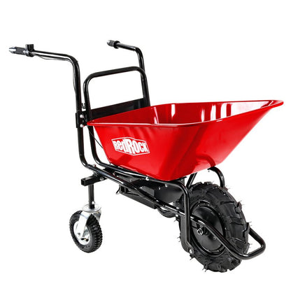 Electric wheelbarrow Electric 24v 500w Brushless Motor System, 78L garden cart