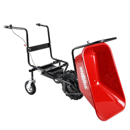 Electric wheelbarrow Electric 24v 500w Brushless Motor System, 78L garden cart