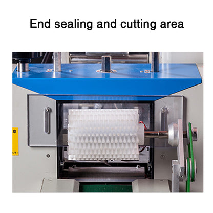 Automatic Flow Packaging Machine for Bread, Biscuits, and Bakery Products