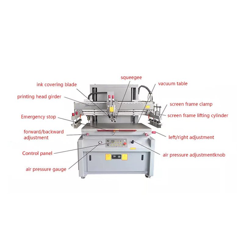 Flat Screen Printing Machine Electric Flatbed Screen Printing Machine,Silk Screen Machine For Fabric,Clothing Printing Machine