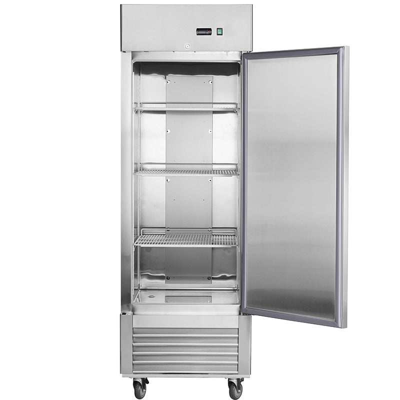 Freezer Single Door 27"W Reach - in Freezer 18.68 Cu.ft.Upright Cooling