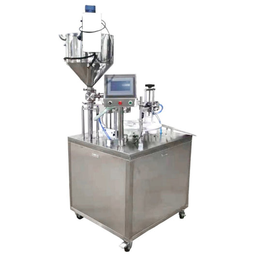 FW - 006 semi automatic plastic aluminium tube filling and sealing machine for condensed milk
