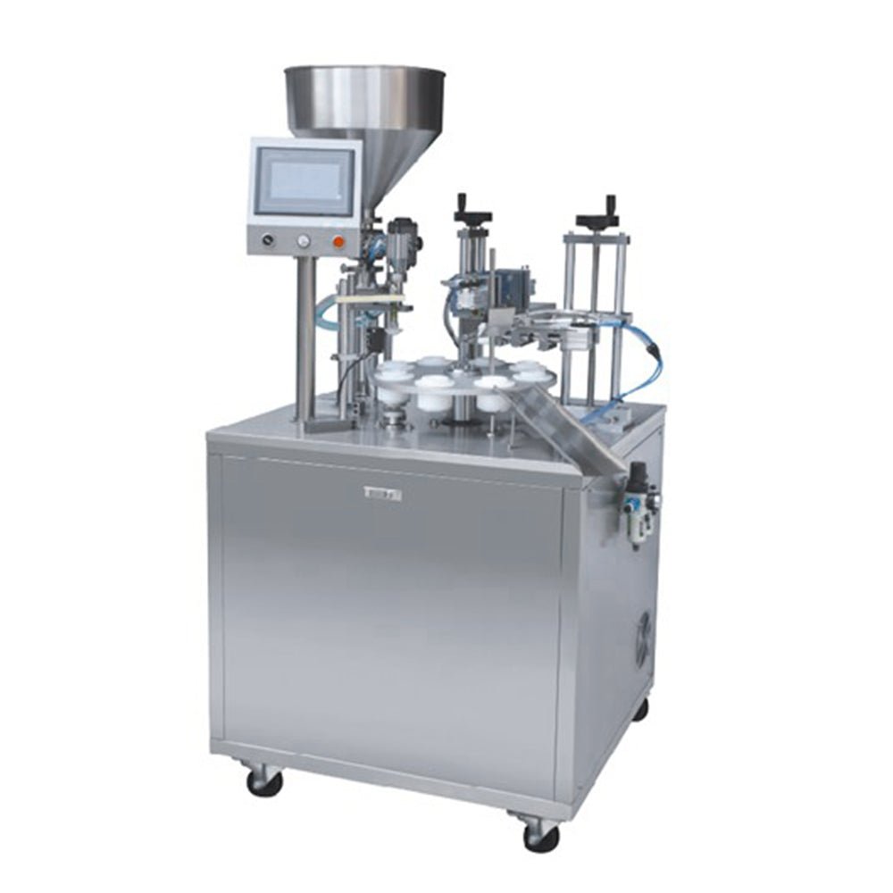FW - 006 semi automatic plastic aluminium tube filling and sealing machine for condensed milk