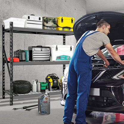 Garage Shelving Heavy Duty 72"H*77"W 6000LBS Heavy Duty Shelving Adjustable 3 Tier Metal Shelving