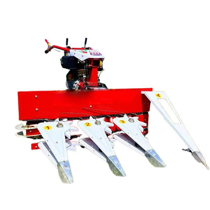 Height Adjustable Mini Forage Harvester for Rice Mini Harvester 4lz 0.8 Mini Combine Harvester