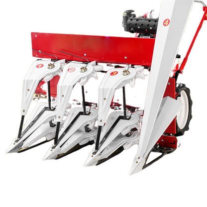 Height Adjustable Mini Forage Harvester for Rice Mini Harvester 4lz 0.8 Mini Combine Harvester