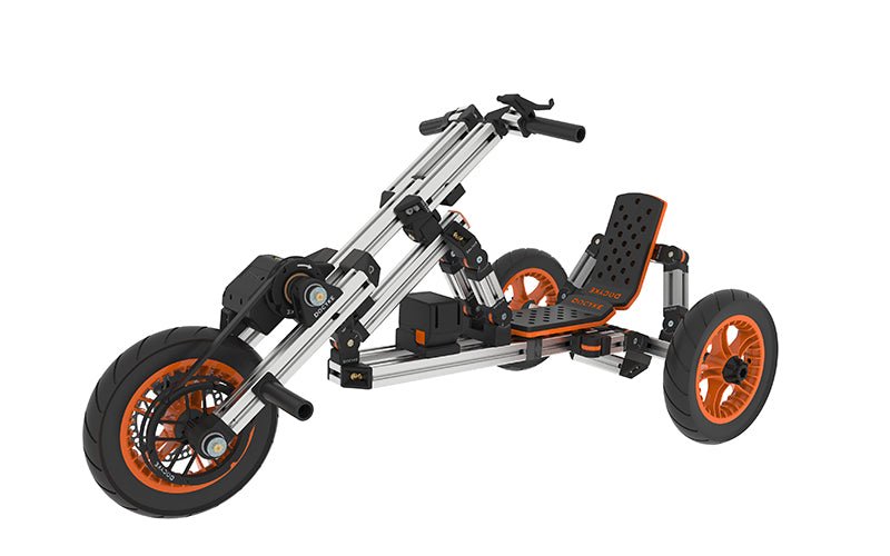 High - strength material electric innovation kart, more than 20 kinds of assembly methods, suitable for outdoor sports