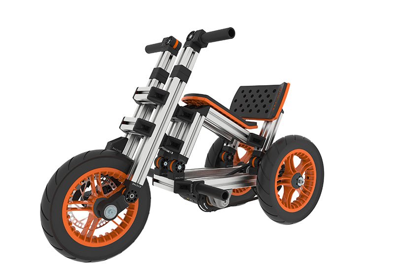 High - strength material electric innovation kart, more than 20 kinds of assembly methods, suitable for outdoor sports