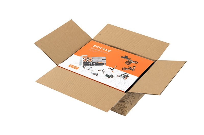 High - strength material electric innovation kart, more than 20 kinds of assembly methods, suitable for outdoor sports, Plus a S - kit