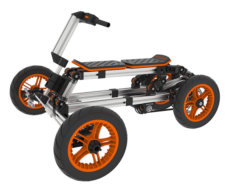 High - strength material electric innovation kart, more than 20 kinds of assembly methods, suitable for outdoor sports, Plus a S - kit