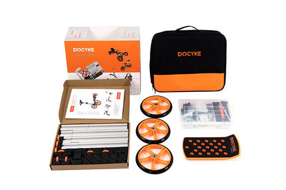 High - strength material electric innovation kart, more than 20 kinds of assembly methods, suitable for outdoor sports, Plus a S - kit