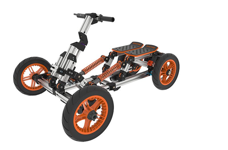 High - strength material electric innovation kart, more than 20 kinds of assembly methods, suitable for outdoor sports, Plus a S - kit